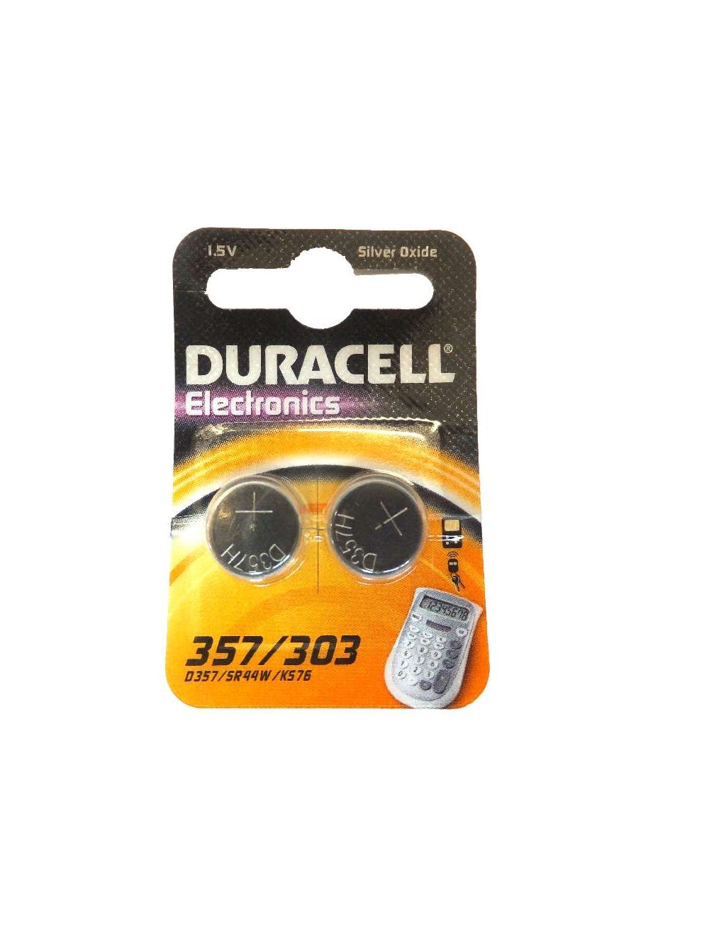 DURACELL Batteria A Bottone All'ossido Di Argento, 303/357, SR44 - Foto 12